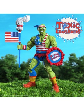 Toxic Crusaders Figura Ultimates Toxie (Vintage Toy America) 18 cm