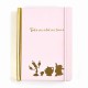 Book Premium A5 The Beauty and the Beast Pink