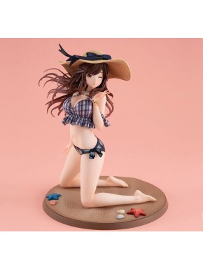 The Idolmaster Shiny Colors Estatua PVC Kogane Tsukioka Be Bop Beach Ver. 17 cm