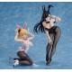 Dolphin Wave Estatua PVC 1/6 Minami Kurose: Black Bunny Ver. 26 cm