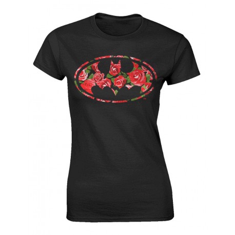 Camiseta Chica Batman Rose