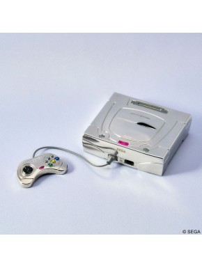 Figura Diecast Bright Arts Gallery Sega Hardware Series Sega Saturn White