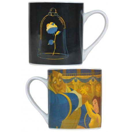 Thermal mug Beauty and The Beast Rose Enchanted