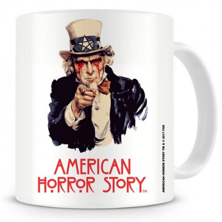 Taza American Horror Story Tío Sam