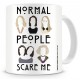 Taza American Horror Story Normal People Scare Me