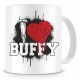 Taza Buffy Cazavampiros I love School