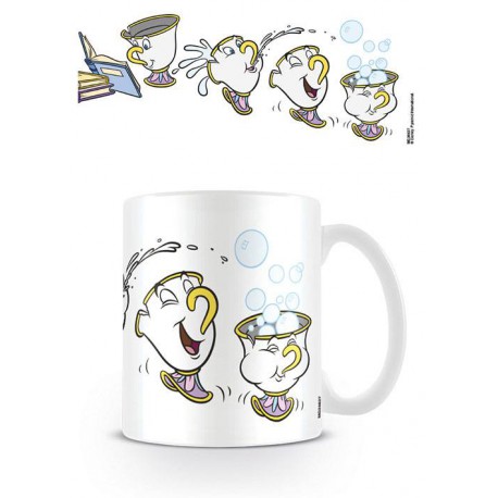 Taza Bella y Bestia Chip Disney