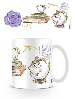 Taza Bella y Bestia Chip Enchanted