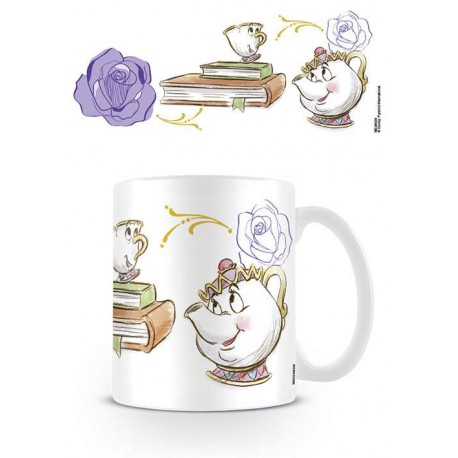 Taza Bella y Bestia Chip Enchanted