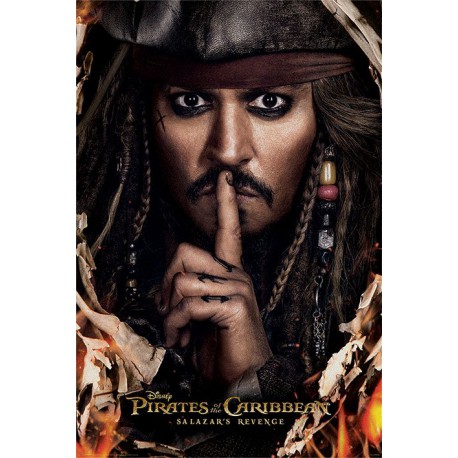 Poster Piratas del Caribe 5