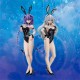 Hyperdimension Neptunia Estatua PVC 1/4 Purple Heart: Bare Leg Bunny Ver. 47 cm