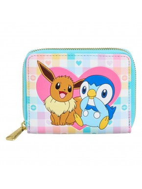 Pokemon by Loungefly Monedero Piplup and Eevee Friends