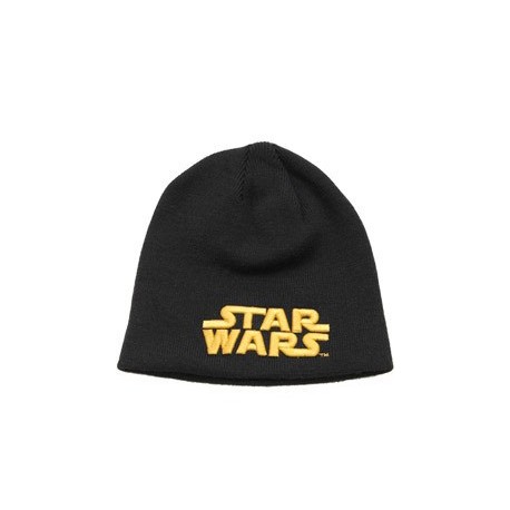 Gorro lana Star Wars logo naranja