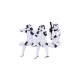 Stormtrooper Figuras Three Wise Sitting Stormtroopers 11 cm