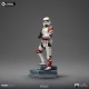 Star Wars Ahsoka Estatua 1/10 Art Scale Night Trooper 21 cm