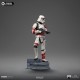 Star Wars Ahsoka Estatua 1/10 Art Scale Night Trooper 21 cm