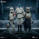 Star Wars Ahsoka Estatua 1/10 Art Scale Night Trooper 21 cm