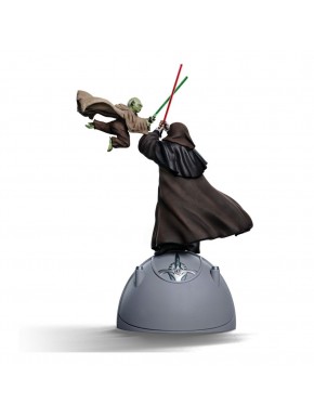 Star Wars Estatua 1/10 Deluxe Art Scale Yoda vs Emperor Palpatine (CCXP Exclusive 2024) 31 cm