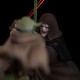 Star Wars Estatua 1/10 Deluxe Art Scale Yoda vs Emperor Palpatine (CCXP Exclusive 2024) 31 cm