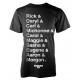 T-shirt Walking Dead names