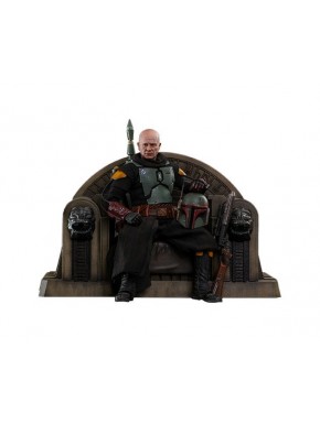 Star Wars: The Mandalorian Figura 1/6 Boba Fett Repaint Armor and Throne Special Edition 30 cm