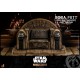 Star Wars: The Mandalorian Figura 1/6 Boba Fett Repaint Armor and Throne Special Edition 30 cm