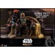 Star Wars: The Mandalorian Figura 1/6 Boba Fett Repaint Armor and Throne Special Edition 30 cm