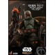 Star Wars: The Mandalorian Figura 1/6 Boba Fett Repaint Armor and Throne Special Edition 30 cm