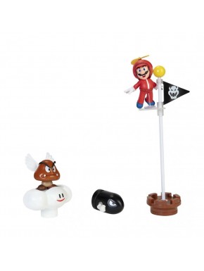 World of Nintendo Super Mario Diorama Set Cloud