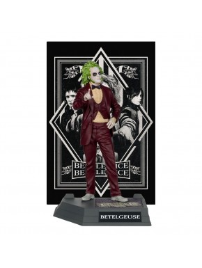 Beetlejuice Beetlejuice Estatua PVC Movie Maniacs Beetlejuice 17 cm