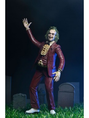 Beetlejuice 1988 Figura Beetlejuice Red Tuxedo 18 cm