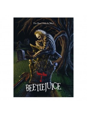 Beetlejuice Litografia The Ghost With the Most 41 x 61 cm - sin marco