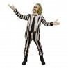 Figura colecionável do Beetlejuice 1988 com fato às riscas de Neca