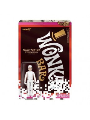 Charlie y la fabrica de chocolate (1971) Figura ReAction Wave 03 Mike Teevee (White Suit) 10 cm