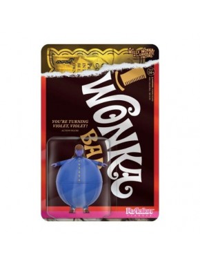 Charlie y la fabrica de chocolate (1971) Figura ReAction Wave 03 Violet Beauregarde (Blueberry) 10 cm