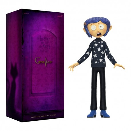 Coraline Figura Supersize Vinyl Coraline (Button Eyes) 40 cm