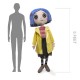 Coraline Peluche tamaño natural Coraline with Button Eyes 152 cm