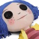 Coraline Peluche tamaño natural Coraline with Button Eyes 152 cm
