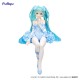 Hatsune Miku PVC Statue Noodle Stopper Flower Fairy Nemophila Pail Blue Color Ver. 15 cm