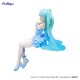 Hatsune Miku Estatua PVC Noodle Stopper Flower Fairy Nemophila Pail Blue Color Ver. 15 cm