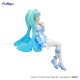 Hatsune Miku Estatua PVC Noodle Stopper Flower Fairy Nemophila Pail Blue Color Ver. 15 cm