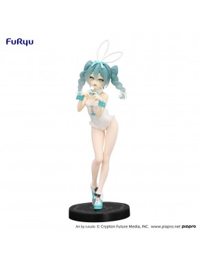 Hatsune Miku Estatua PVC BiCute Miku Rurudo White Color Ver. 27 cm