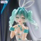 Hatsune Miku Estatua PVC BiCute Miku Rurudo White Color Ver. 27 cm