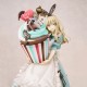 Estatua PVC 1/6 Akakura con personaje y cupcake