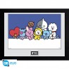 Bt21 Poster Enmarcado Groupe 30X40Cm