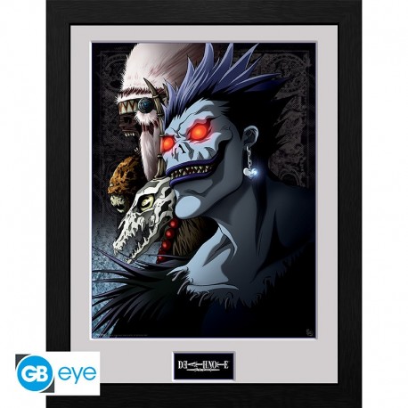 Death Note Poster Enmarcado Shinigami 30X40Cm