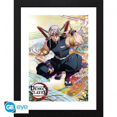 Demon Slayer Poster Enmarcado Tengen 30X40Cm
