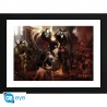 Poster encadré Diablo IV Nephalems 30x40cm