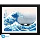 Hokusai Poster Enmarcado Great Wave 30X40Cm