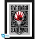 Five Finger Death Punch Poster Enmarcado Punchagram 30X40Cm